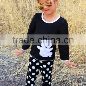 Soft Cotton Polka Dots Halloween Girl Outfits thumbnail-2
