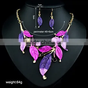 New Women Rhinestone Crystal Necklace Earring Wedding Bridal Jewelry Set thumbnail-5