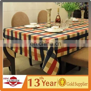 TOP QUALITY CHECKED PATTERN TABLE CLOTH thumbnail-1
