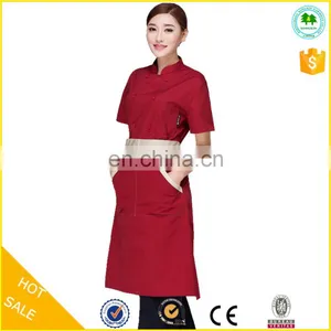High Quality Cheap Hotel Cleaning Service Uniform for Sale thumbnail-1