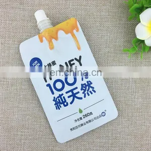 Reusable Food Grade Reusable Aluminum Foil Honey Packaging Spout Pouch For Man thumbnail-4