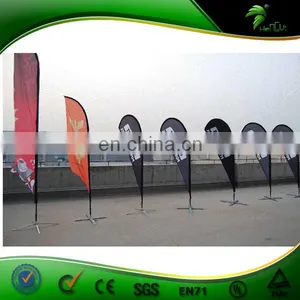 2017 Hot Sale Beach Flag / Outdoor Promotion Custom Advertising Flying Banner thumbnail-2