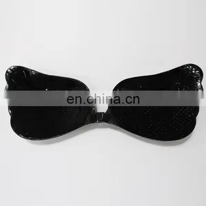 ES6616 China Wholesale Fashion and Sexy Adhesive Invisible Silicone Bra for Swimwear thumbnail-2