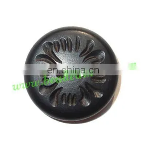 Handmade Fancy Wood Buttons, Size : 45mm thumbnail-1