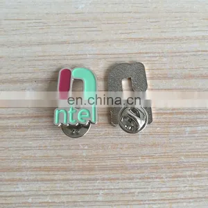 Custom Cut Out Logo Soft Enamel Metal Lapel Pin Badges thumbnail-2