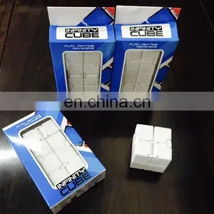Infinite Cube,Fidget Cube in Style With Pressure Reduction Toy - Infinity Turn Spin Cube Edc Fidgeting - Killing Time Toys thumbnail-1