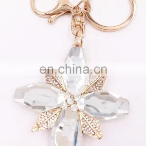 Customize Flower Shape Key Chain Promotion Fashion Key Chain thumbnail-6