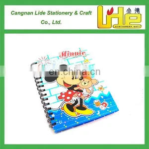 2016 Custom Promotional Cartoon Spiral School Books for Students thumbnail-1