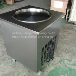 Single Pan Fried Ice Cream Machine, Fry Ice Cream Making Machine thumbnail-5