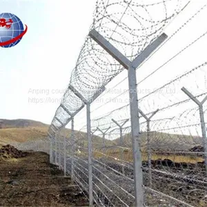 Galvanized Razor Barbed Wire Concertina Wire Coil thumbnail-5