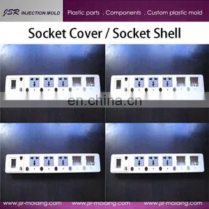 China Factory Manufacture Customized High Quality and Low Price Socket Cover / Socket Shell / Outlet Cover thumbnail-1