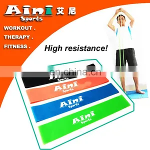 Set of 4,exercise Resistance Bands, Physical Therapy Best Stretching Bands for Home Fitness thumbnail-1