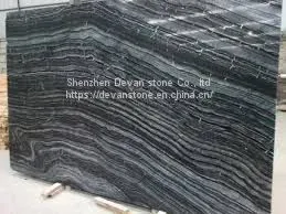 Black Wood Marble Slab Polished Marble Tiles on Sale thumbnail-1