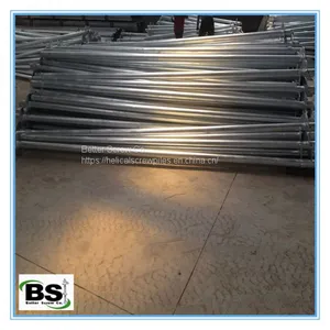 Round Shaft Helical Screw Piles for Deep Foundation thumbnail-1