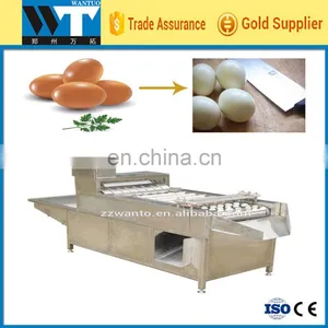 Automatic Exported Type Boiled Quail Egg Shell Removal Machine With Factory Price for Sale thumbnail-1
