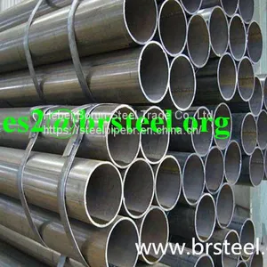 API 5L X42 Black Painting ERW Carbon Steel Pipes thumbnail-1