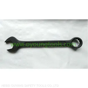 40CR-V Steel Tools Combination Wrench Spanner Black Sand Finished Oil Gas Oilfield Tools thumbnail-1
