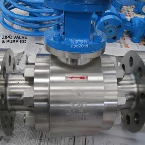 ZIPO API6D Corrosion-resistant Duplex Stainless Steel Offshore Ball Valve thumbnail-1