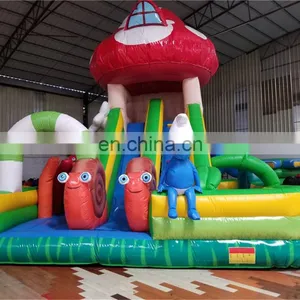 Guangzhou Inflatable Castle Bounces and Jumping Slide for Sale thumbnail-2