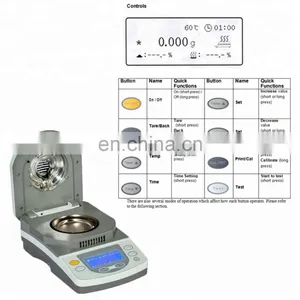 DSH-50A-1 50g 1 mg Halogen Moisture Analyzer Price thumbnail-5