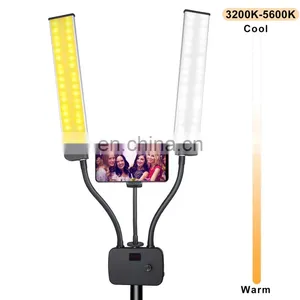 Anchor Selfie Jewelry Photography Fill Light Live Beauty Double Arm Light Multipurpose LED Photography Light thumbnail-1