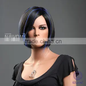 W3050 Unprocessed Wholesale 5a Grade Raw Natural Short Human Hair Wigs for Young Women thumbnail-3