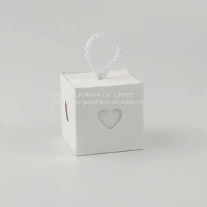 Heart-shaped Retro Kraft Paper Box, Candy Packaging, Wedding Candy Box, Spot Wholesale thumbnail-3