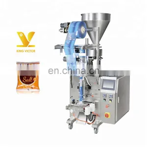 Automatic Sachet Salt Filling and Packing Machine Soft Pouch Packing Zigzag Cutting Edge,flat-cutting Edge Customize 30-100mm thumbnail-1