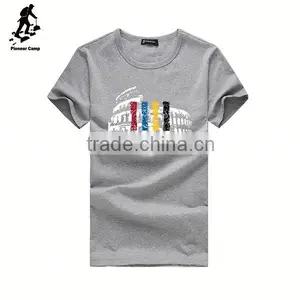 China Factory Wholesale Blank Tshirt Cotton Black Tshit Polyester Tshirt thumbnail-1