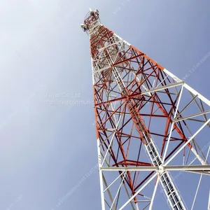 Galvanized Microwave Antenna And Communication Self Supporting Tower thumbnail-1