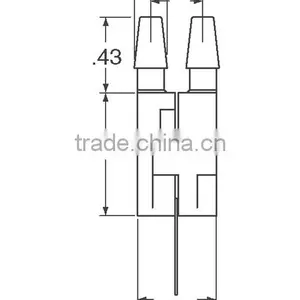 Differential Pressure Sensors, Transducers XPCL XPCL10DTC SENSOR PRESS DIFF 10" H2O 4SIP Barbed thumbnail-3