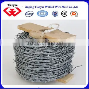 Safety Reliable Quality Hot Dipped Galvanized Barbed Wire thumbnail-3