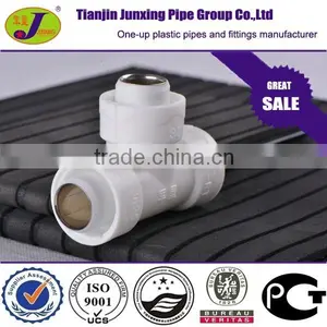 Double Thermal Fusion Fittings Equal Tee for PERT-AL-PERT Pipe thumbnail-1