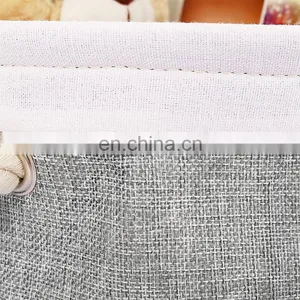 Art Baby Cloth Basket Storage Decorations Office Supplies Gifts Organizer With Two Cotton Rope Handles thumbnail-3