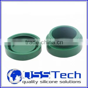 High Quality 7ml Customized Small Resin Barrel Tip Jar/ Oil Dab Wax Container/ Silicone Wax and Oil Container thumbnail-1