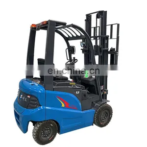 1 Ton 1.6 Ton 2 Ton 2.5 Ton 3 Ton 5 Ton Power Mini Electric Forklift Truck Small Battery Electric Forklift thumbnail-1