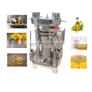 Small Scale Cold Press Palm Coconut Sunflower Mustard Soya Bean Groundnut Oil Press Machine thumbnail-2
