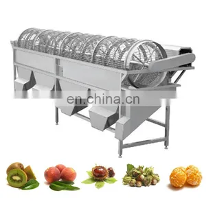 Stainless Steel Fruits And Vegetables Drum Classifier Roller Grader thumbnail-1