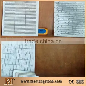 Volaks White Marble Mosaic Tile thumbnail-1