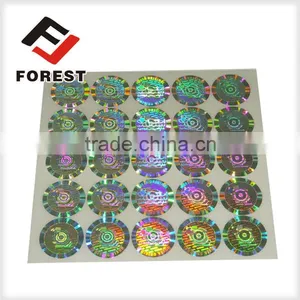 High Quality Custom Personalized,adhesive Logo Stickers,maker Wine Bottles 3d Hologram Sticker Label thumbnail-2