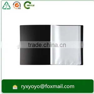 High Quality Factory Multi-pockets Refillable a4 Clear pp Plastic Display Book thumbnail-2