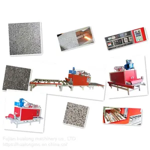 HUALONG Machinery HLHS Series High Speed Automatic Line Granite Stone Slab Flaming Machine thumbnail-5