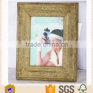 Cheap Vintage Antique Wooden Picture Photo Frames Wholesale for Home Decor. HW15A00640 thumbnail-1