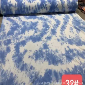 Guichuang Textile's Spot Supply of Knitted Pure Cotton Sweaters, Loop Fabrics, Tie Dyed Printed Fabrics, and Fabrics thumbnail-3