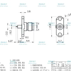 RF Coaxial Connector SMA-KFD139 thumbnail-5