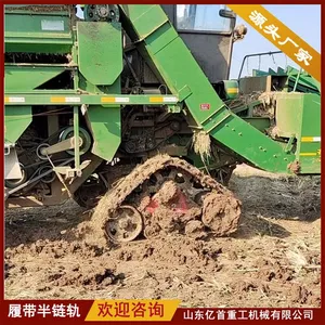 Customized Modification of Triangular Anti Sinking Tracked Chassis Tractors thumbnail-1