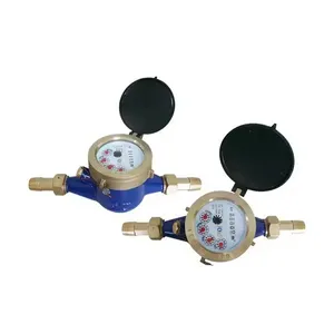 High Quality DN15 Brass Multi Jet Dry Type Vane Wheel Cold Water Meter Manufacturer thumbnail-1