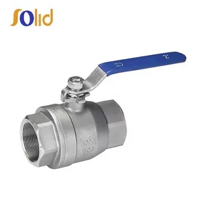 2PC CF8M and WCB Material Screwed End 1000WOG Ball Valves thumbnail-1