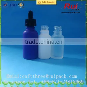 20ml 30ml Glass Frosted Dropper Bottles With Child and Tamper Resident Cap thumbnail-5