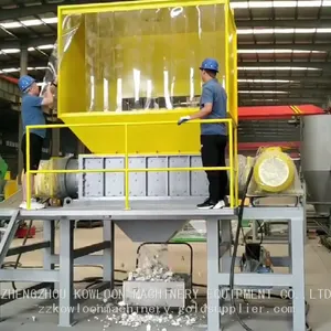Pyrolysis Tire Steel Wire Shredding Machine Steel Wire Bundle Impurities Removal Shredder Machine thumbnail-3